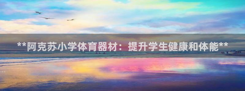 耀世娱乐官方网站登录：**阿克苏小学体育器材：提升学