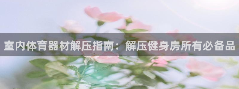 耀世平台话7O777：室内体育器材解压指南：解压健身房所有必