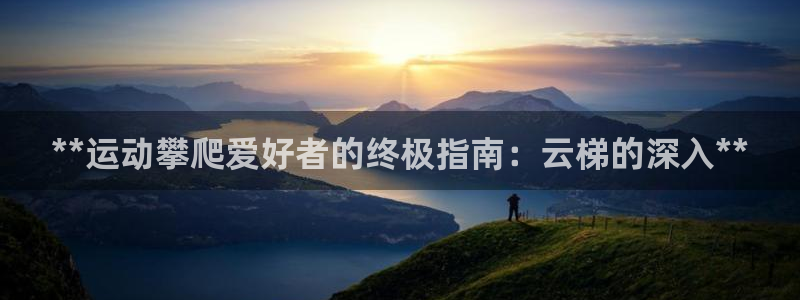 耀世娱乐怎么样：**运动攀爬爱好者的终极指南：云梯的深入**