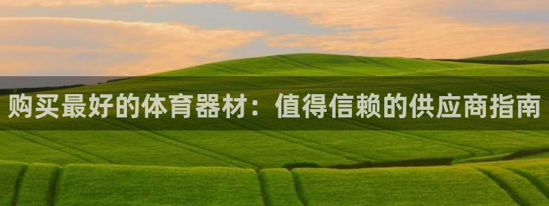 耀世平台有很多登录地址吗：购买最好的体育器材：值得信