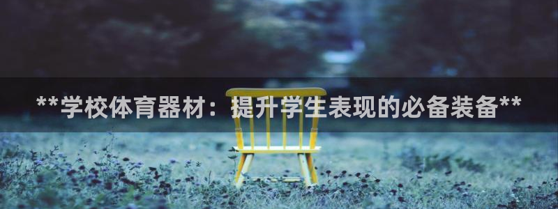 耀世平台会员中心怎么进：**学校体育器材：提升学生表