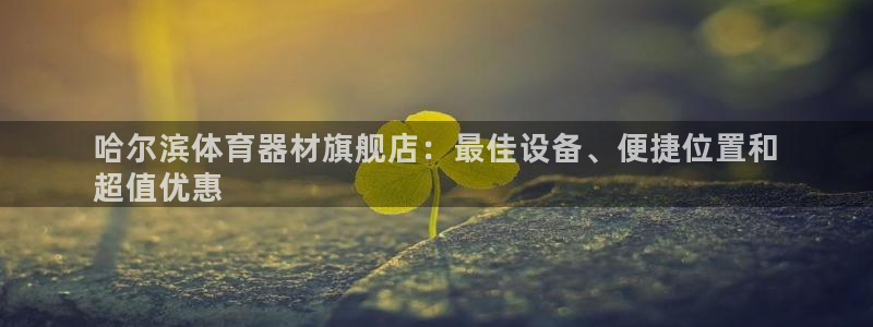 耀世平台有很多登录地址怎么回事：哈尔滨体育器材旗舰店